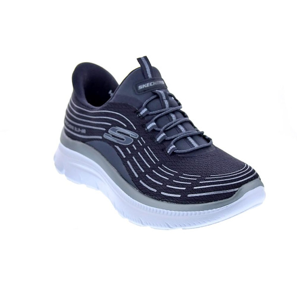 Zapatillas Skechers zapatos Mujer modelo Slip-ins Summits Plus Azul Elástico