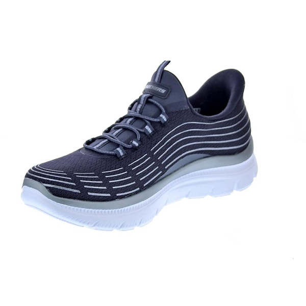 Zapatillas Skechers zapatos Mujer modelo Slip-ins Summits Plus Azul Elástico