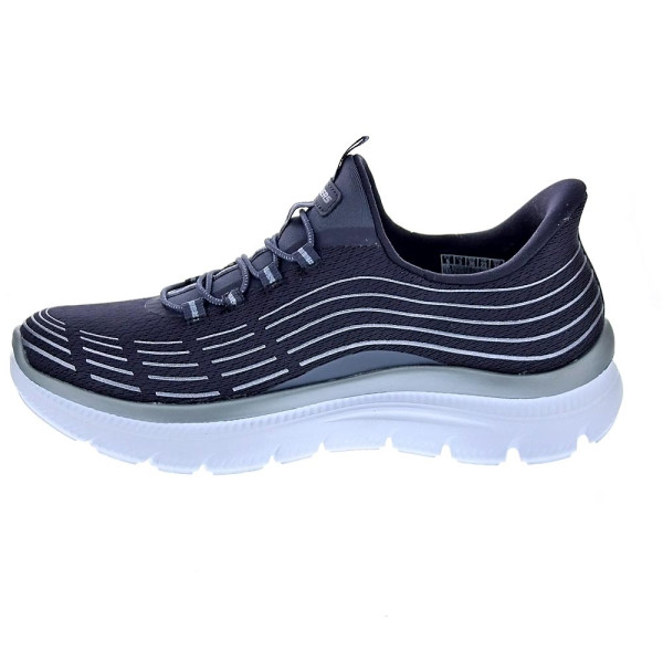 Zapatillas Skechers zapatos Mujer modelo Slip-ins Summits Plus Azul Elástico