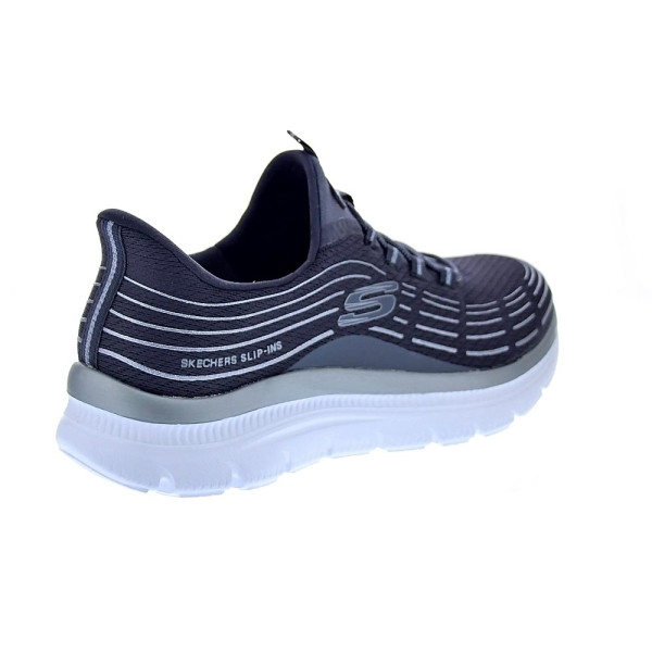 Zapatillas Skechers zapatos Mujer modelo Slip-ins Summits Plus Azul Elástico