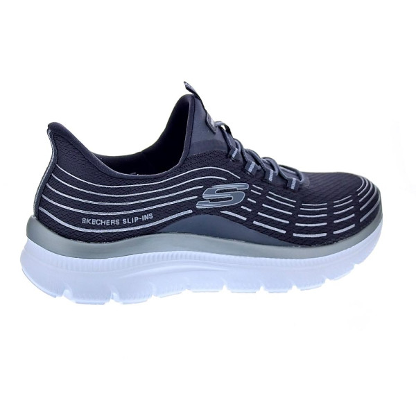 Zapatillas Skechers zapatos Mujer modelo Slip-ins Summits Plus Azul Elástico