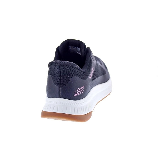 Zapatillas Skechers zapatos Mujer modelo Slip-ins Bobs Squad Negro Elástico