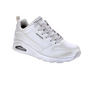 Zapatillas Skechers zapatos Mujer modelo Uno Galactic Gal Blanco Cordón