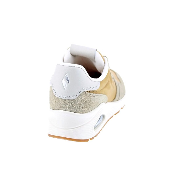 Zapatillas Skechers zapatos Mujer modelo Uno Vintage Dayz Beige Cordón