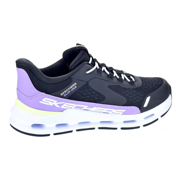 Zapatillas Skechers zapatos Mujer modelo Slip-ins Glide Step Blanco Elástico