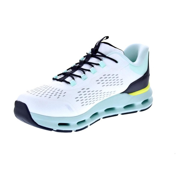 Zapatillas Skechers zapatos Mujer modelo Slip-ins Glide Step Blanco Elástico