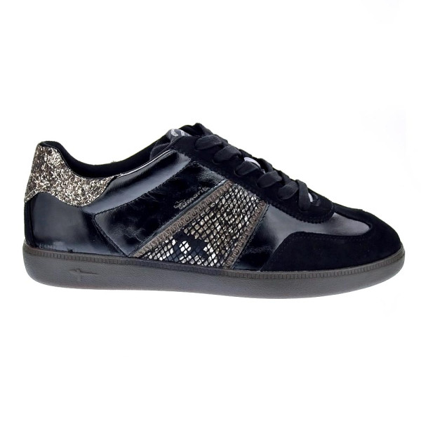 Zapatillas Tamaris zapatos Mujer modelo 23624 Negro Cordón