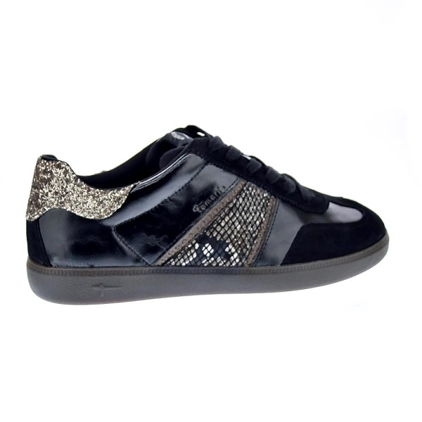 Zapatillas Tamaris zapatos Mujer modelo 23624 Negro Cordón
