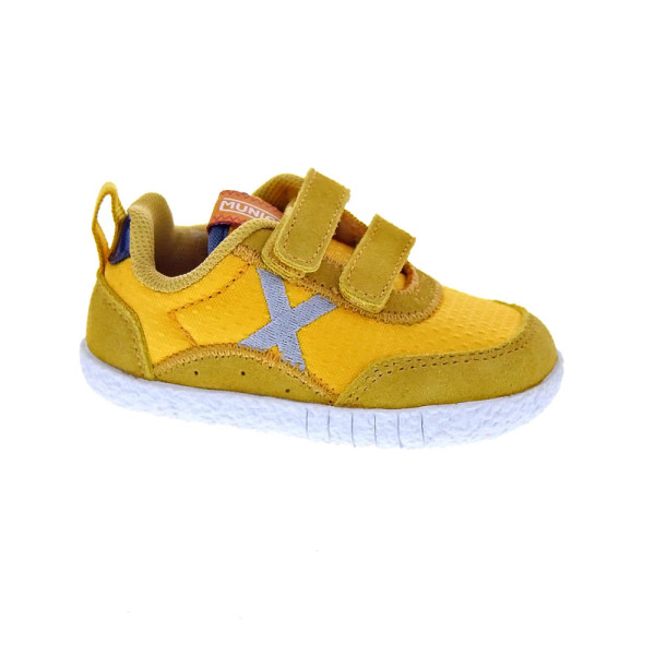 Zapatillas Munich zapatos Niño modelo Baby Koda 15 Amarillo Velcro