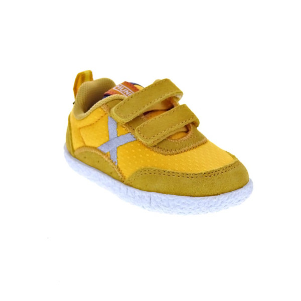 Zapatillas Munich zapatos Niño modelo Baby Koda 15 Amarillo Velcro