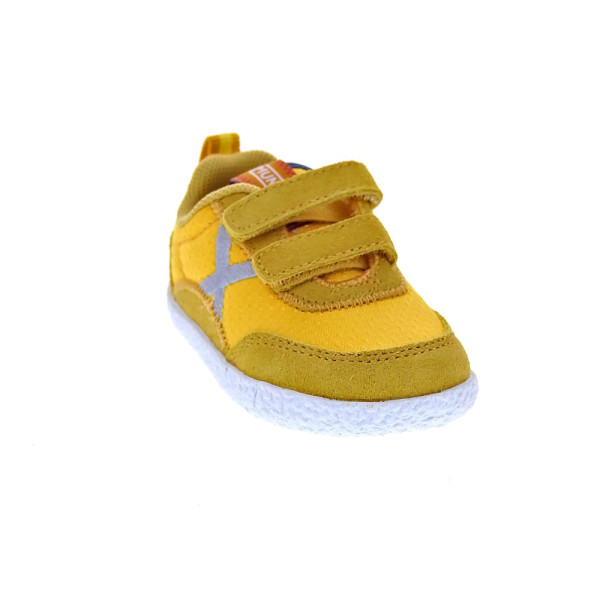 Zapatillas Munich zapatos Niño modelo Baby Koda 15 Amarillo Velcro