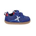Zapatillas Munich zapatos Niño modelo Baby Koda 19 Azul Velcro