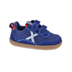Zapatillas Munich zapatos Niño modelo Baby Koda 19 Azul Velcro 2
