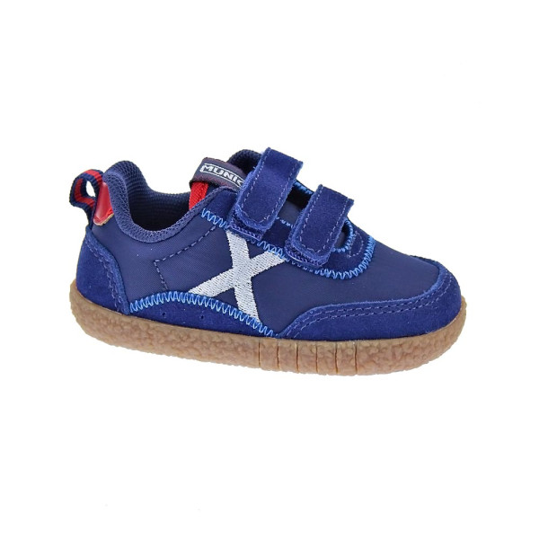Zapatillas Munich zapatos Niño modelo Baby Koda 19 Azul Velcro