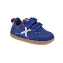 Zapatillas Munich zapatos Niño modelo Baby Koda 19 Azul Velcro