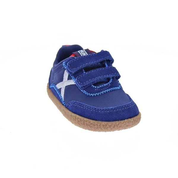 Zapatillas Munich zapatos Niño modelo Baby Koda 19 Azul Velcro