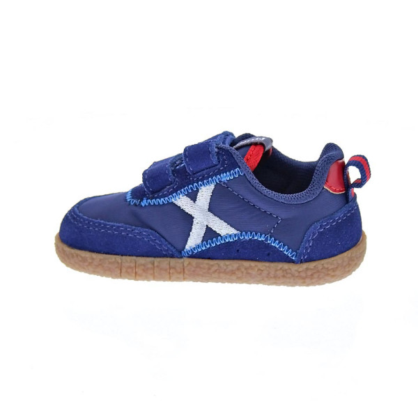 Zapatillas Munich zapatos Niño modelo Baby Koda 19 Azul Velcro