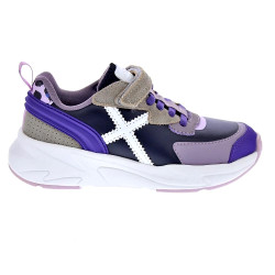 Zapatillas Munich zapatos Niño modelo Mini Track Vco 111 Violeta Velcro