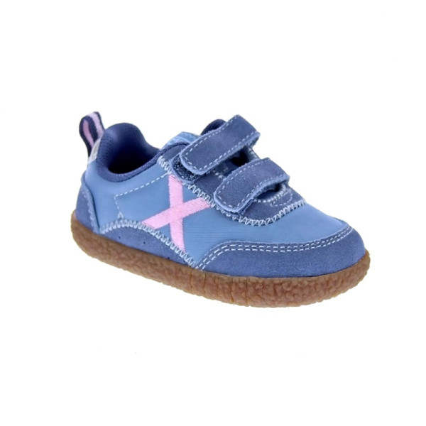 Zapatillas Munich zapatos Niño modelo Baby Koda 17 Azul Velcro