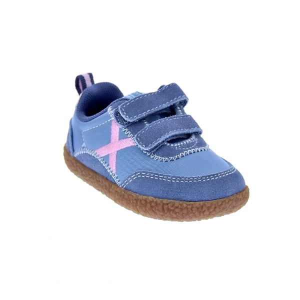 Zapatillas Munich zapatos Niño modelo Baby Koda 17 Azul Velcro
