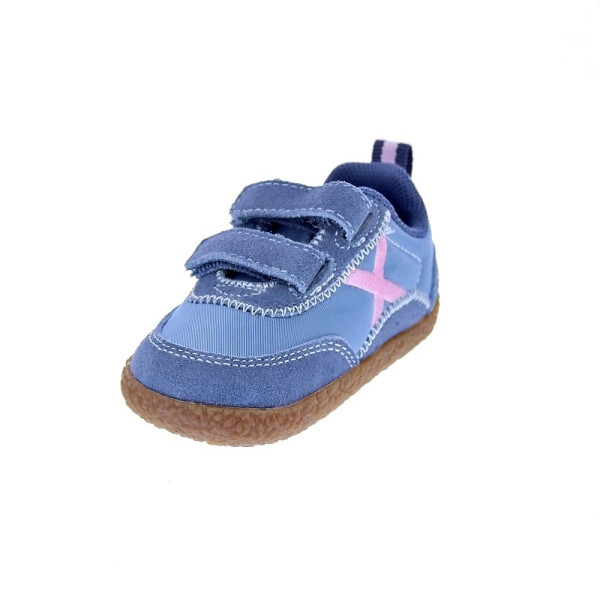 Zapatillas Munich zapatos Niño modelo Baby Koda 17 Azul Velcro