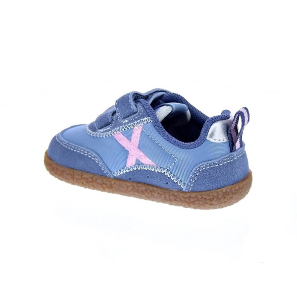 Zapatillas Munich zapatos Niño modelo Baby Koda 17 Azul Velcro