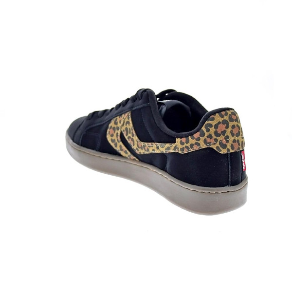 Zapatillas Levis zapatos Niña modelo Swift Jr Negro Cordón