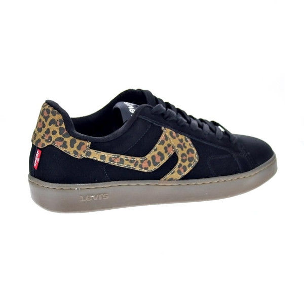 Zapatillas Levis zapatos Niña modelo Swift Jr Negro Cordón