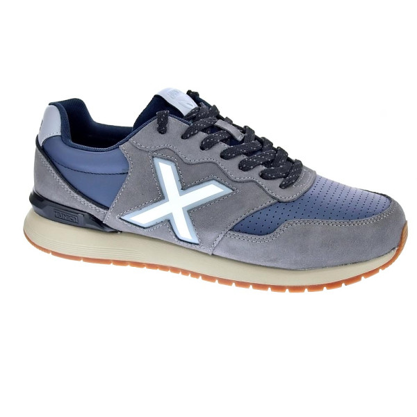 Zapatillas Munich zapatos Hombre modelo Dash Premium 258 Gris Cordón