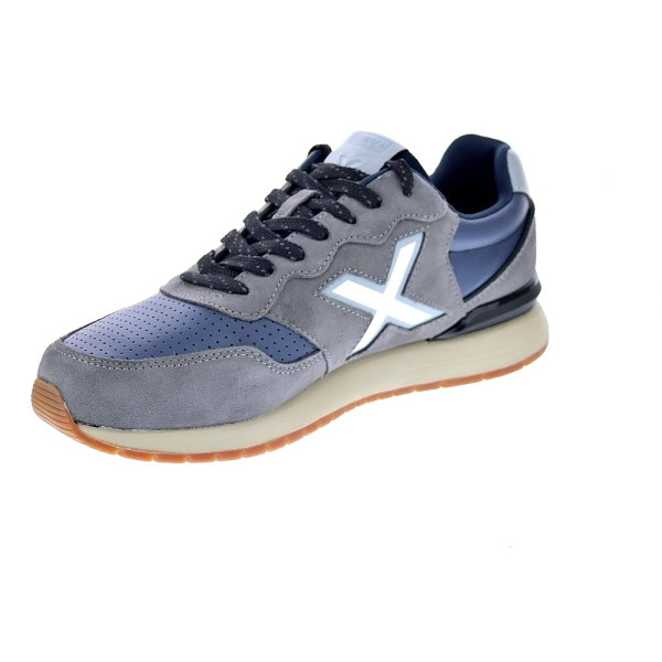 Zapatillas Munich zapatos Hombre modelo Dash Premium 258 Gris Cordón