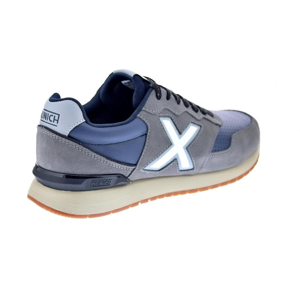 Zapatillas Munich zapatos Hombre modelo Dash Premium 258 Gris Cordón