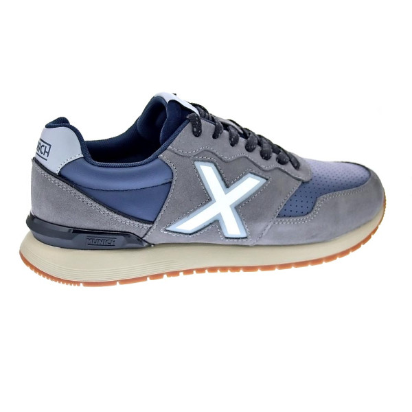 Zapatillas Munich zapatos Hombre modelo Dash Premium 258 Gris Cordón