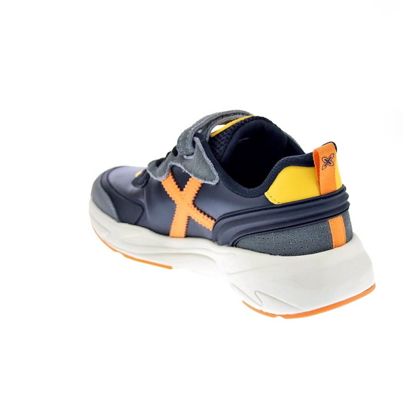 Zapatillas Munich zapatos Niño modelo Mini Track Vco 113 Negro Velcro