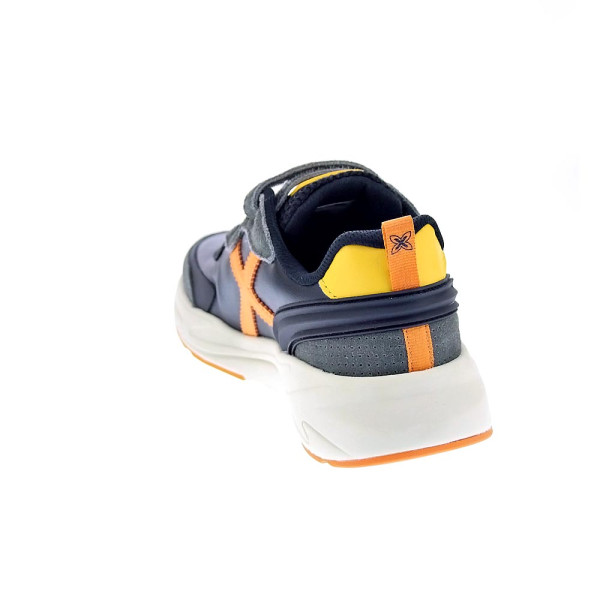 Zapatillas Munich zapatos Niño modelo Mini Track Vco 113 Negro Velcro