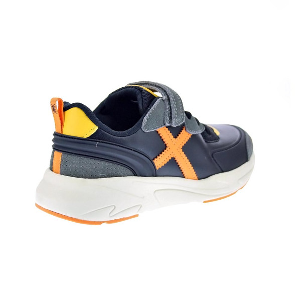 Zapatillas Munich zapatos Niño modelo Mini Track Vco 113 Negro Velcro