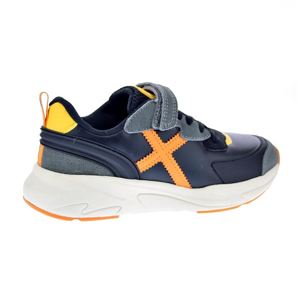 Zapatillas Munich zapatos Niño modelo Mini Track Vco 113 Negro Velcro