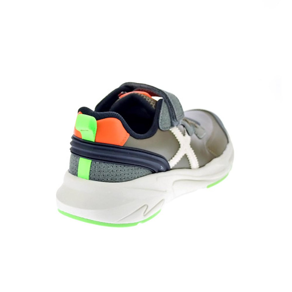 Zapatillas Munich zapatos Niño modelo Mini Track Vco 115 Verde Velcro