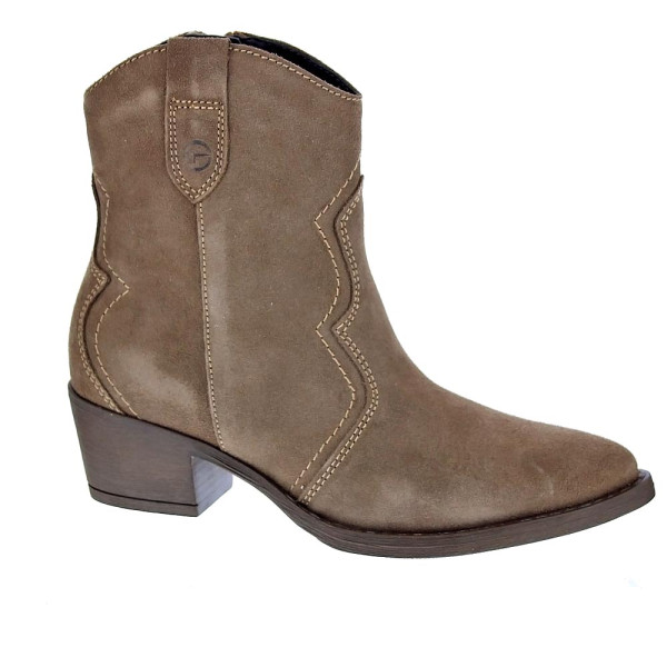 Botines Tamaris zapatos Mujer modelo 25702 Beige Cremallera