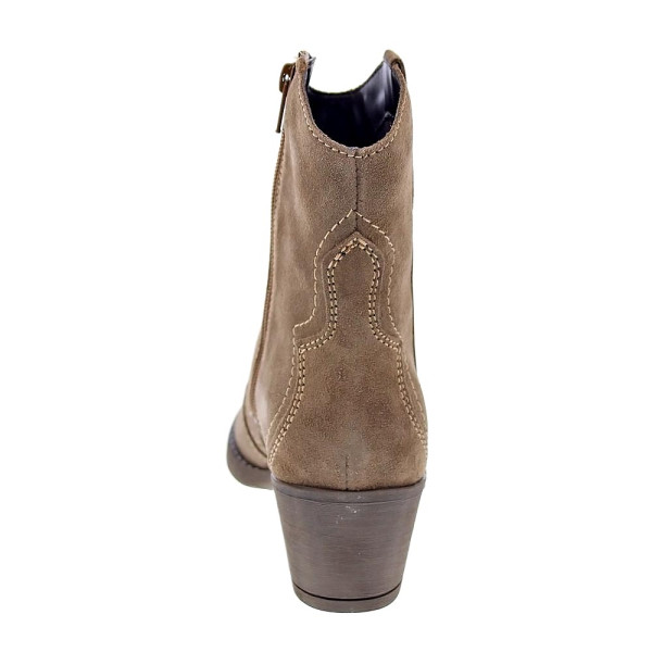 Botines Tamaris zapatos Mujer modelo 25702 Beige Cremallera