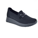 Mocasines Imac zapatos Mujer modelo 858210 Negro 