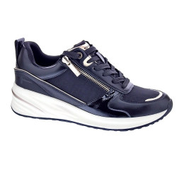 Zapatillas Tamaris zapatos Mujer modelo 23754 Negro Cordón 2