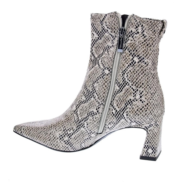 Botines Tamaris zapatos Mujer modelo 25315 Beige Cremallera