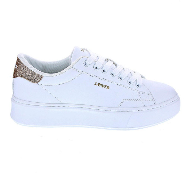 Zapatillas Levis zapatos Niña modelo Amber Blanco Cordón