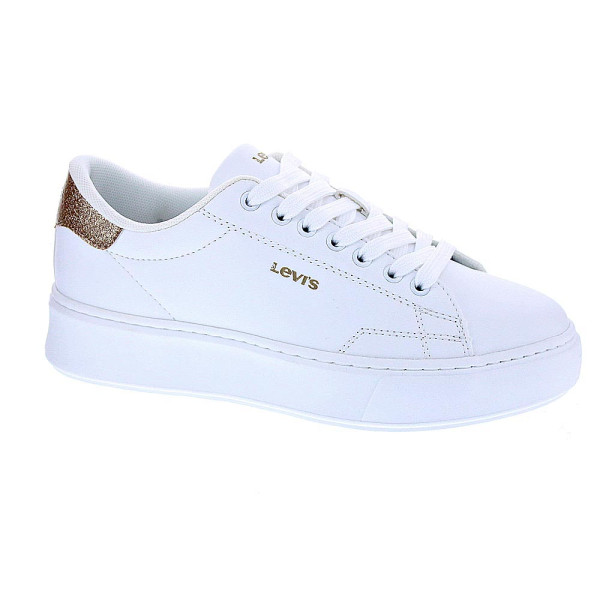 Zapatillas Levis zapatos Niña modelo Amber Blanco Cordón