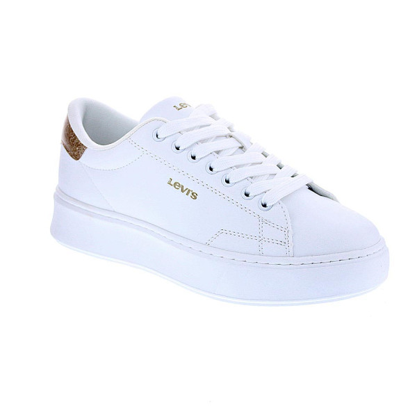 Zapatillas Levis zapatos Niña modelo Amber Blanco Cordón