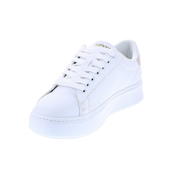 Zapatillas Levis zapatos Niña modelo Amber Blanco Cordón