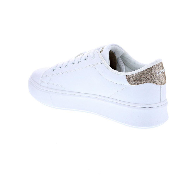 Zapatillas Levis zapatos Niña modelo Amber Blanco Cordón