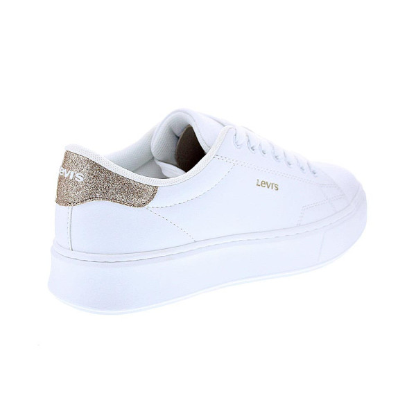 Zapatillas Levis zapatos Niña modelo Amber Blanco Cordón