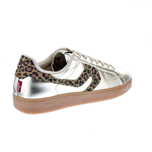 Zapatillas Levis zapatos Niña modelo Swift Jr Oro Cordón