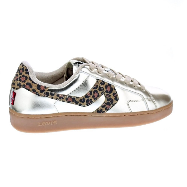 Zapatillas Levis zapatos Niña modelo Swift Jr Oro Cordón